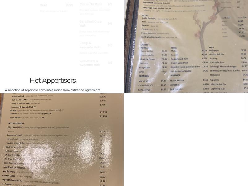 Teppanyaki Chinatown Menu