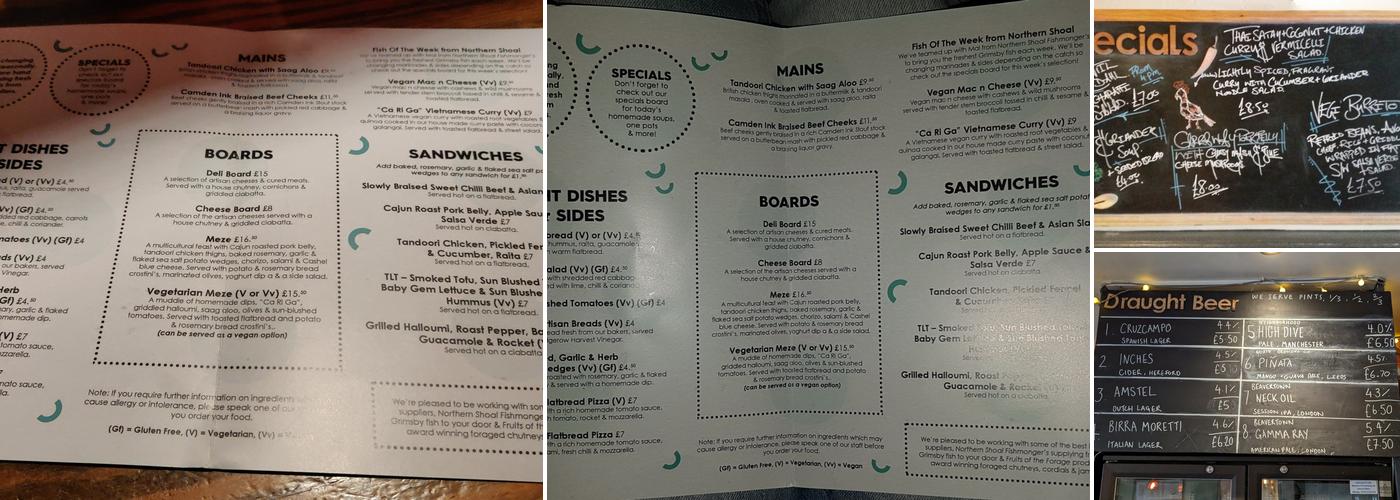 The Font, Chorlton Menu