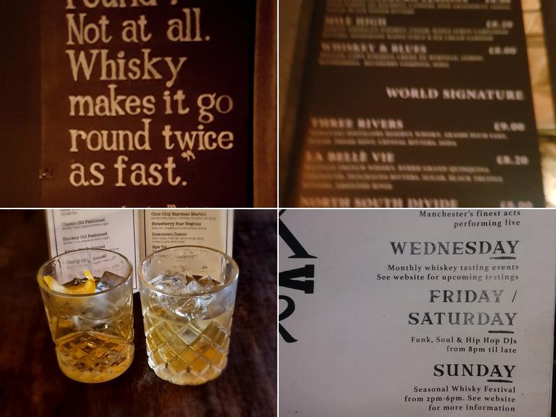 The Whiskey Jar Menu
