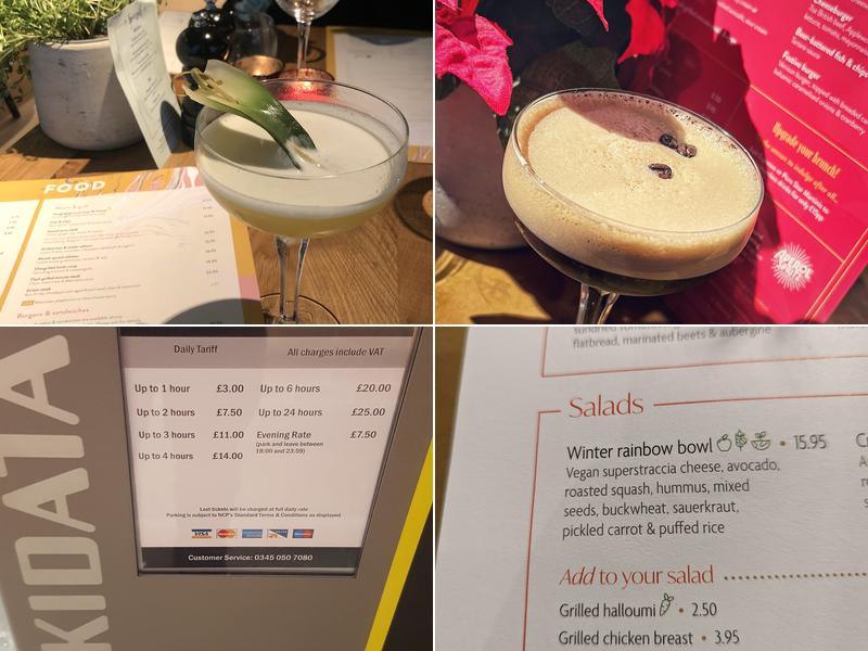 The Anthologist St Peter's Square Menu