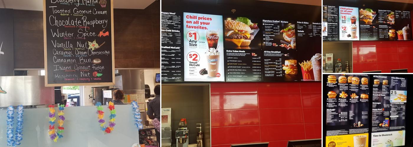 McDonald's Menu