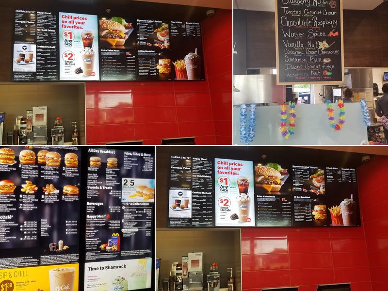 McDonald's Menu