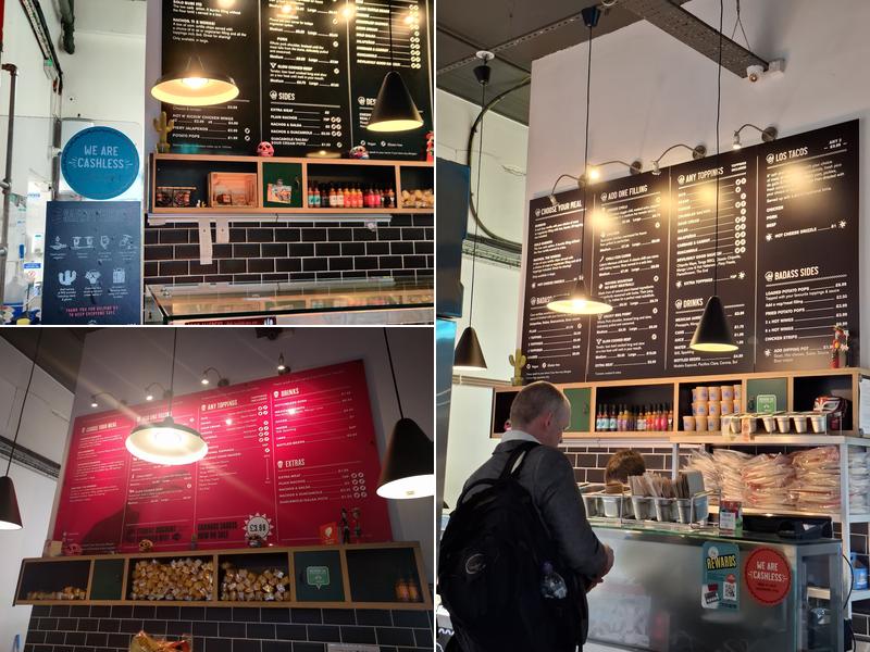 Listo Burrito Manchester Menu