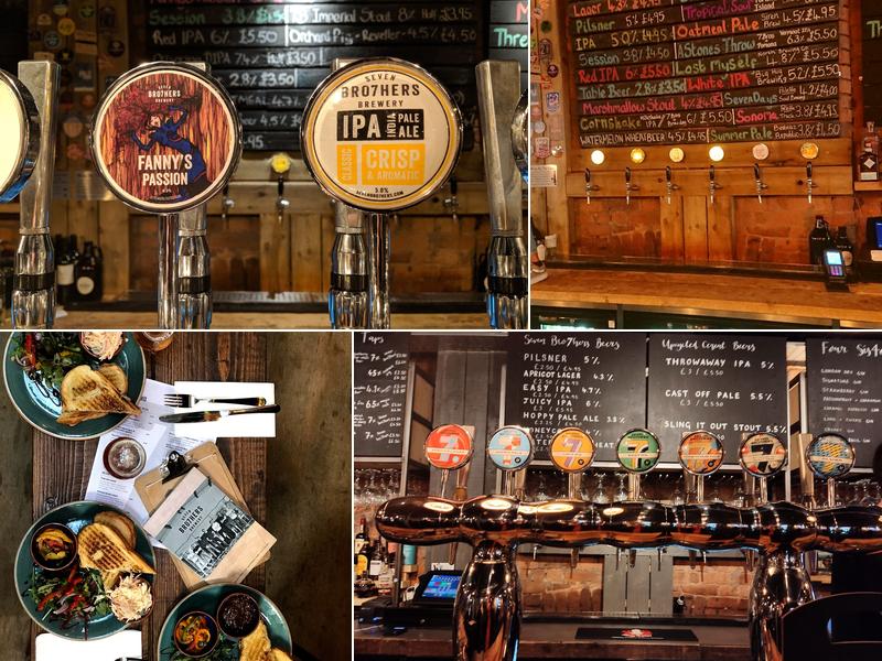 SEVEN BRO7HERS BEERHOUSE Ancoats Menu