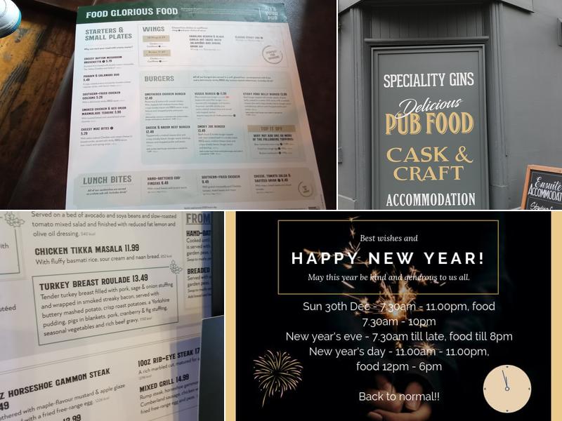 Oxnoble Manchester Menu