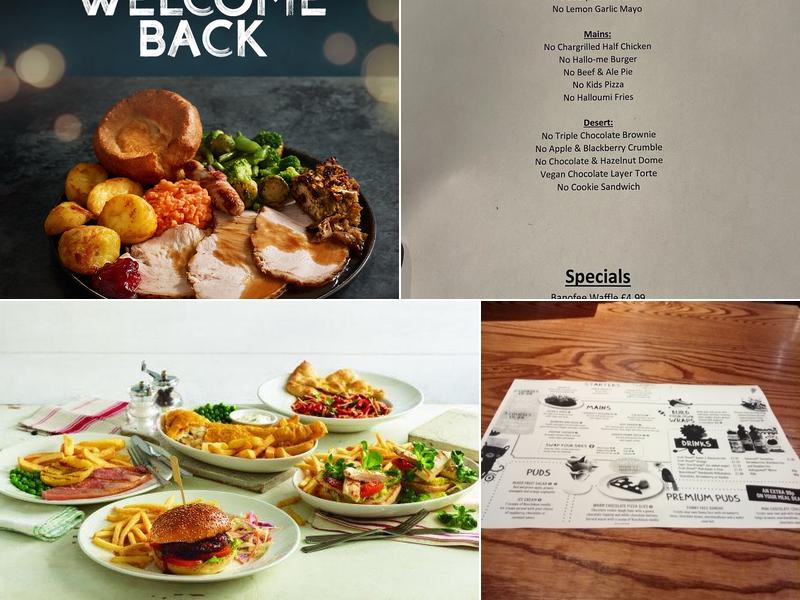 Beefeater Haywain Menu