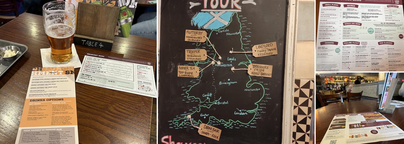 Waldorf Manchester Menu