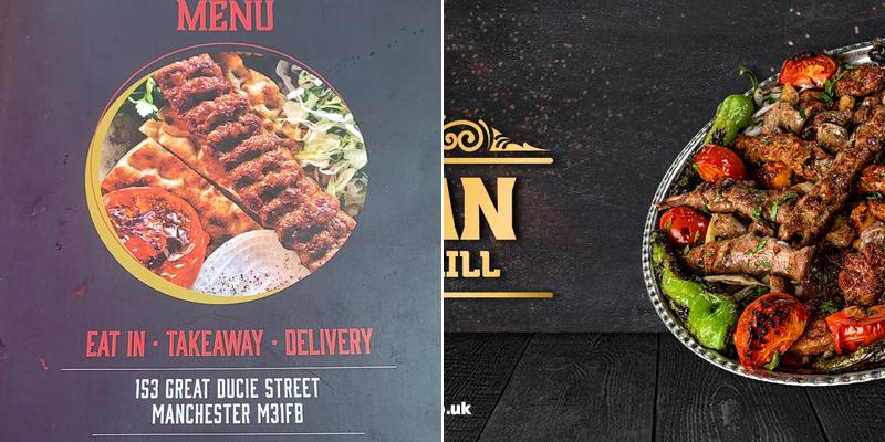 Sultan Turkish Grill Menu