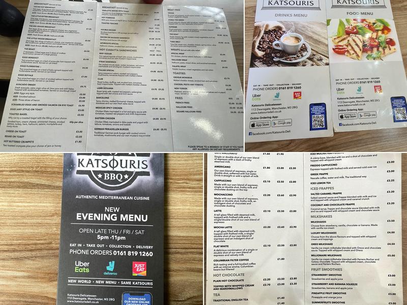 Katsouris Deli Menu
