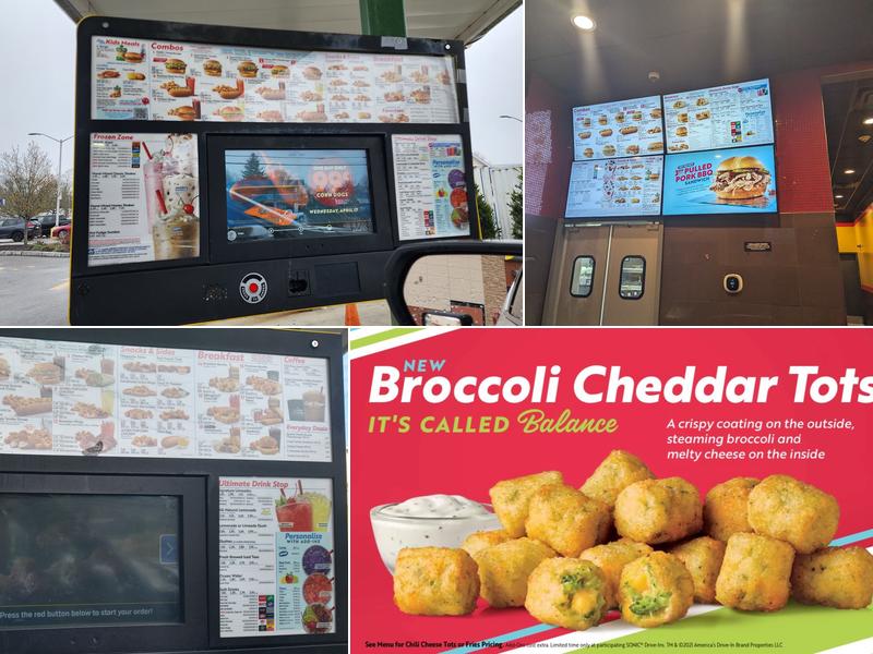 Sonic Drive-In Menu