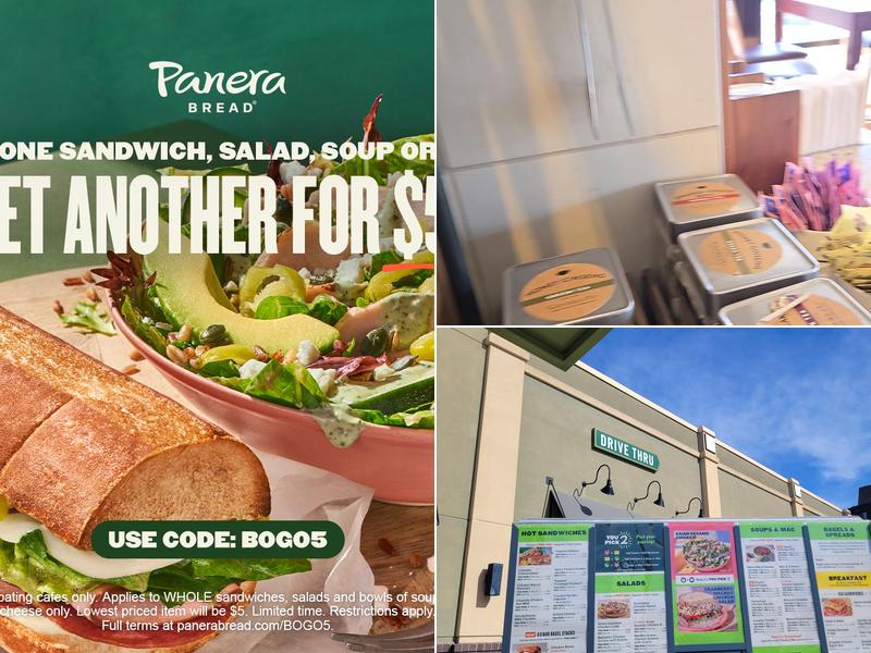 Panera Bread Menu
