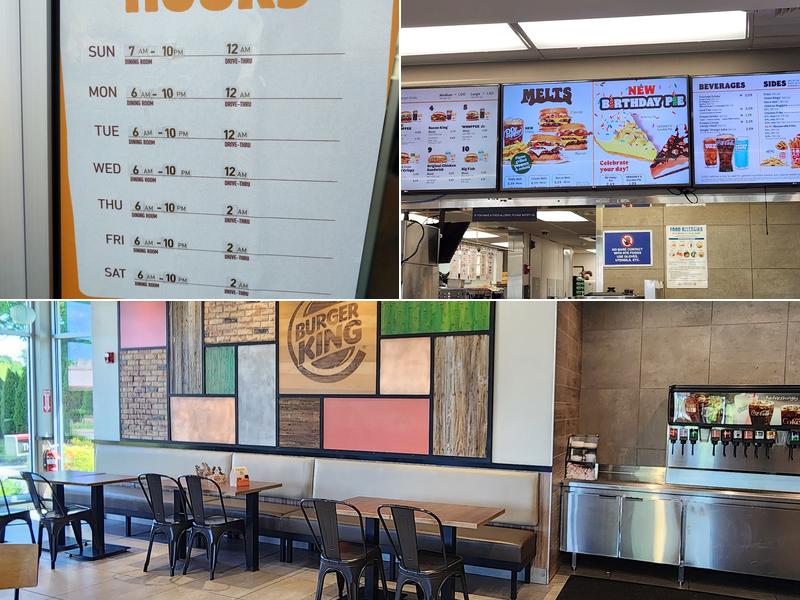 Burger King Menu