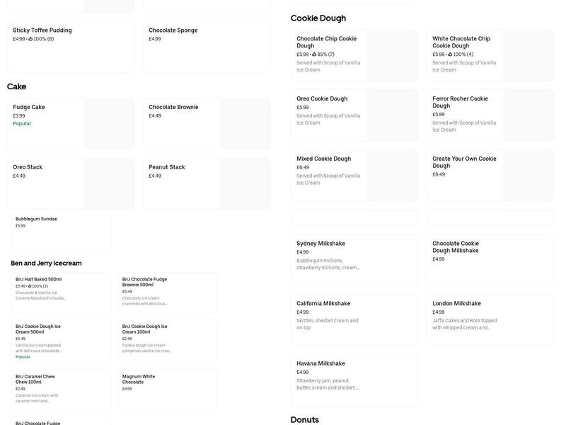 Rio's Gourmet Grill Menu