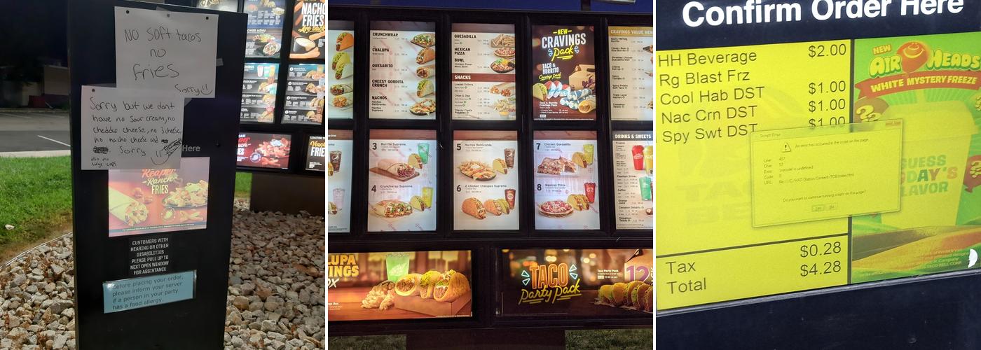 Taco Bell Menu