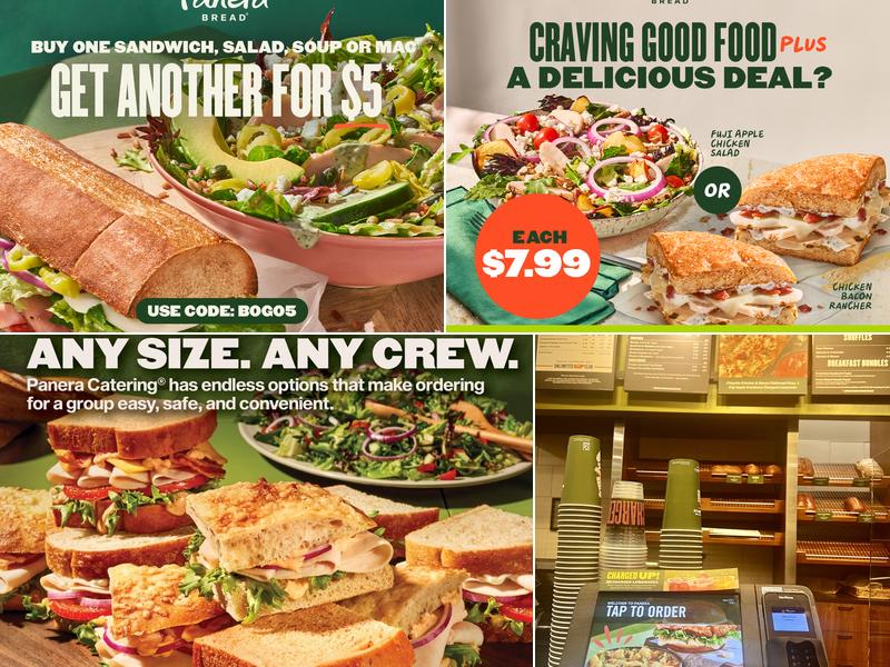 Panera Bread Menu