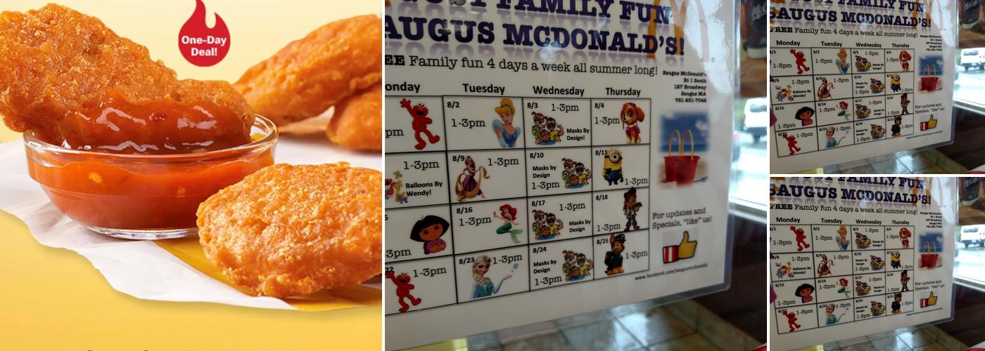 McDonald's Menu
