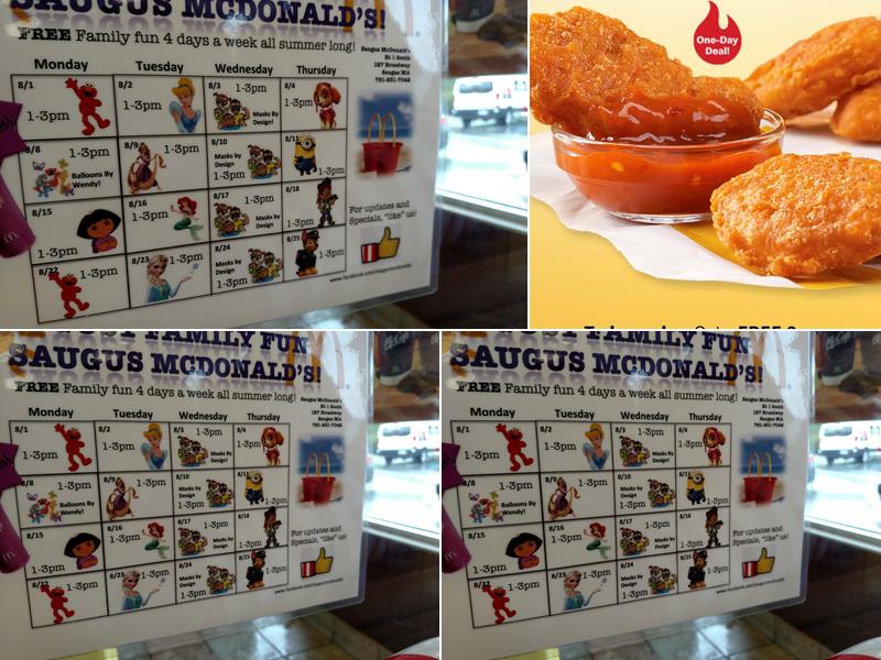 McDonald's Menu