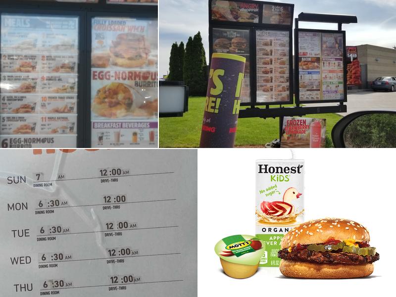 Burger King Menu