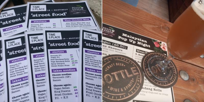 Bottle Stockport Menu