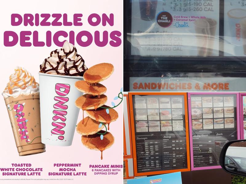 Dunkin' Menu