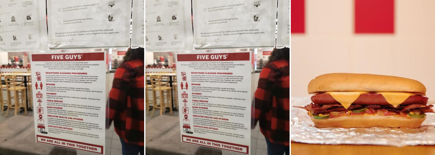 Five Guys Menu