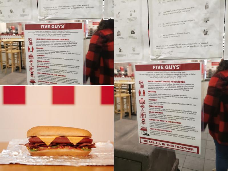 Five Guys Menu