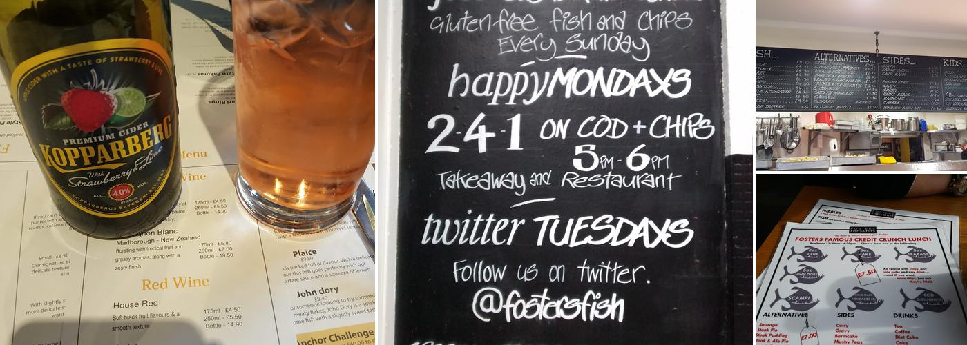 Anchors Didsbury Menu