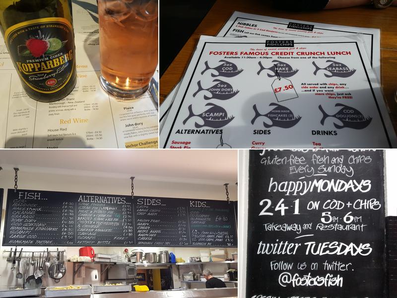 Anchors Didsbury Menu