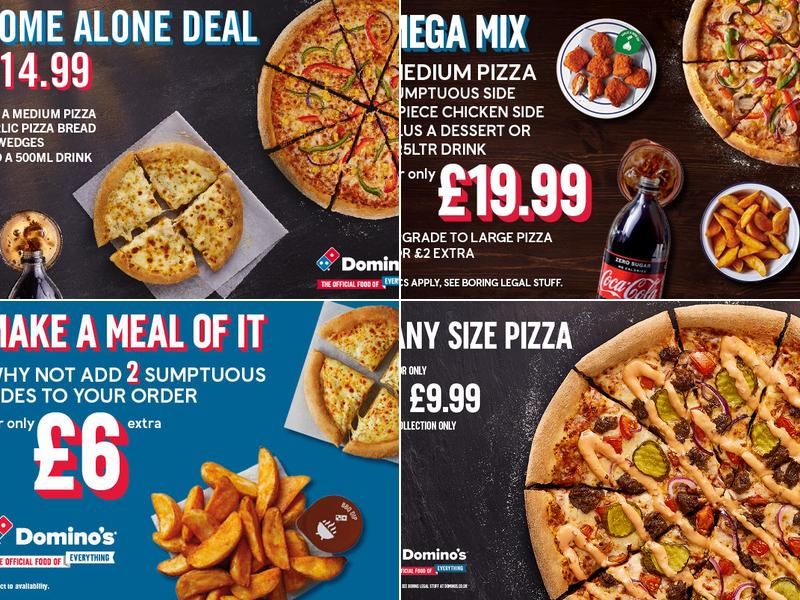 Domino's Pizza - Witham Menu