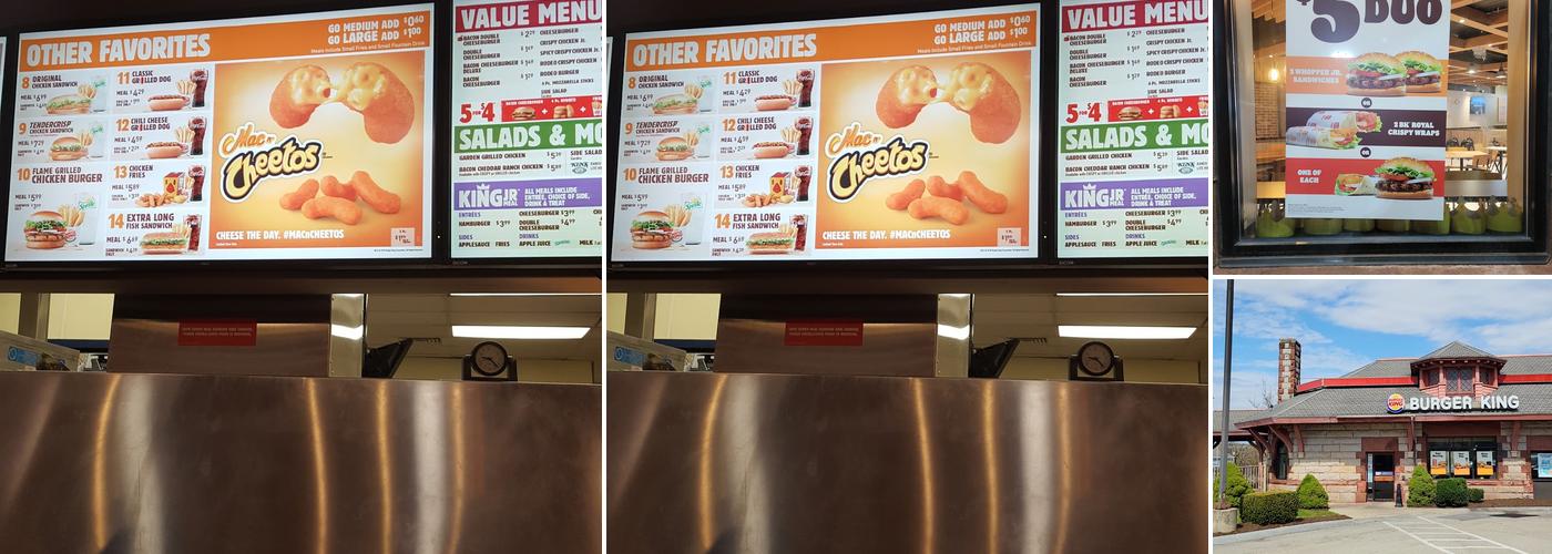Burger King Menu