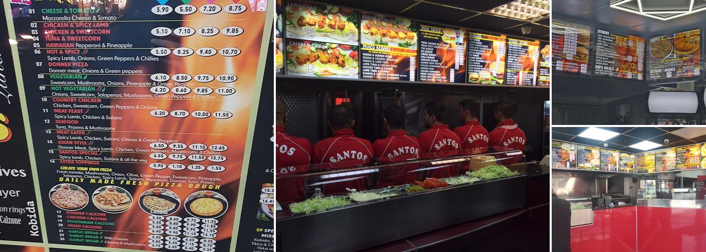 Santos Kebab House - Cheetham Hill Menu