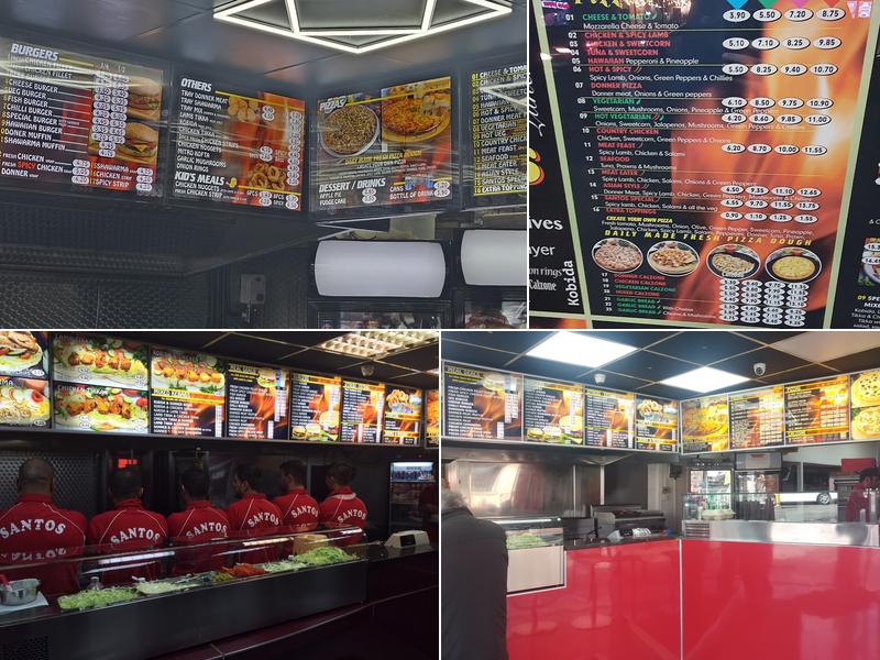 Santos Kebab House - Cheetham Hill Menu