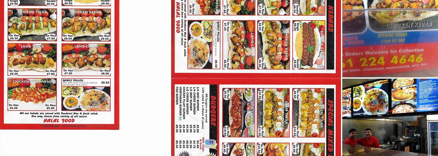Al Aqsa Takeaway (kebab house) Menu