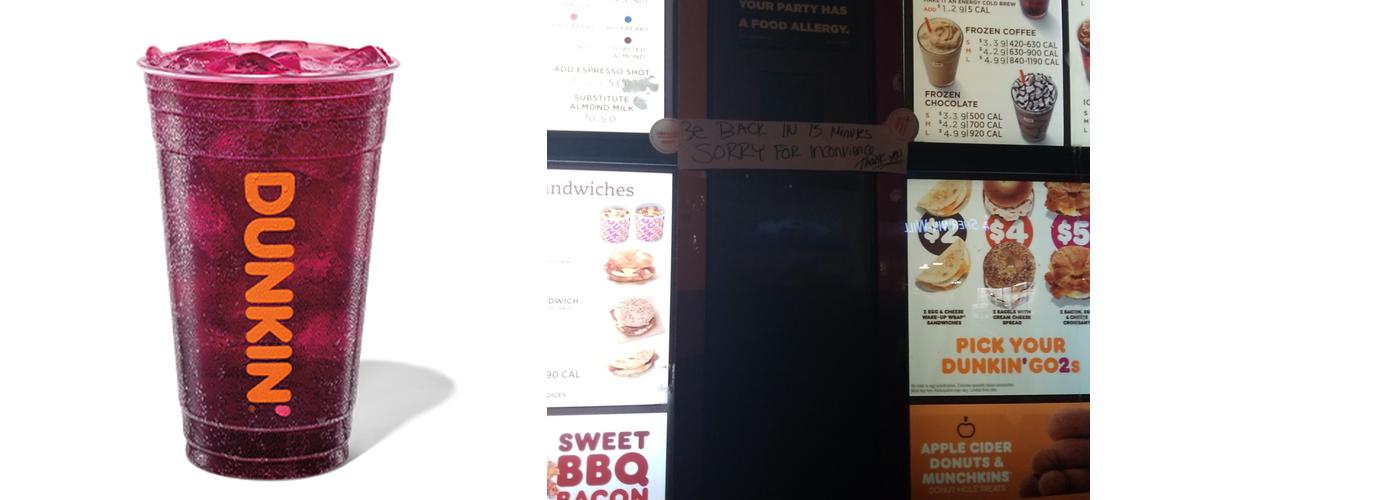 Dunkin' Menu