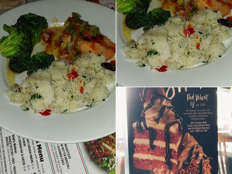 TGI Fridays Menu