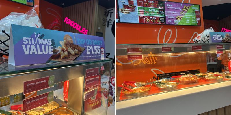 Chopstix - Manchester Piccadilly Menu