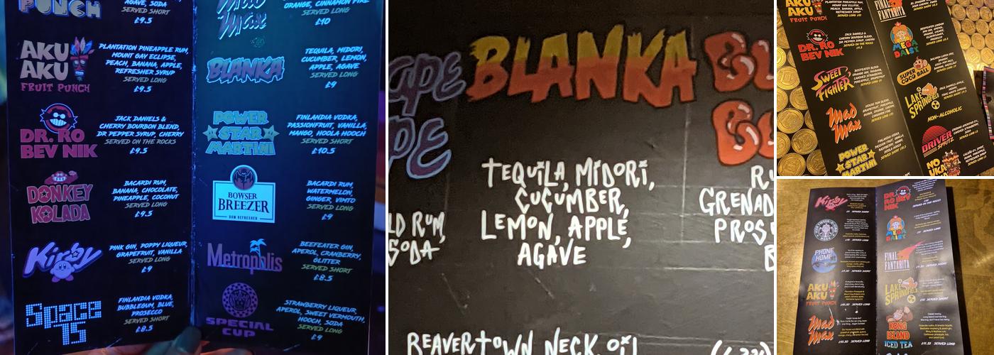 NQ64 Northern Quarter Menu