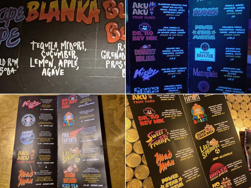 NQ64 Northern Quarter Menu