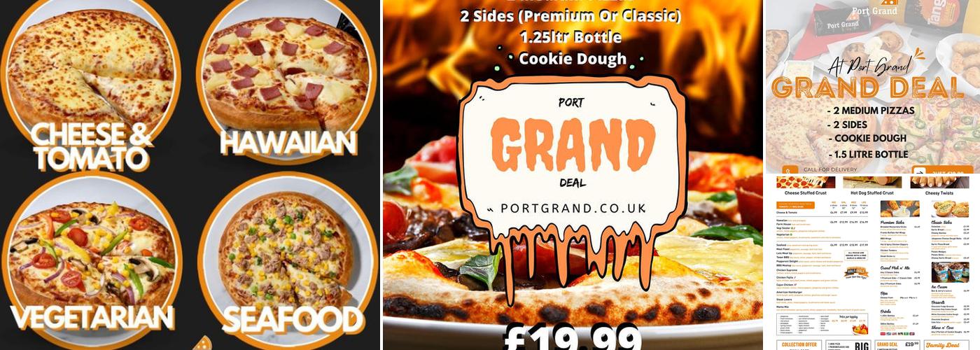 Port Grand Pizza Menu
