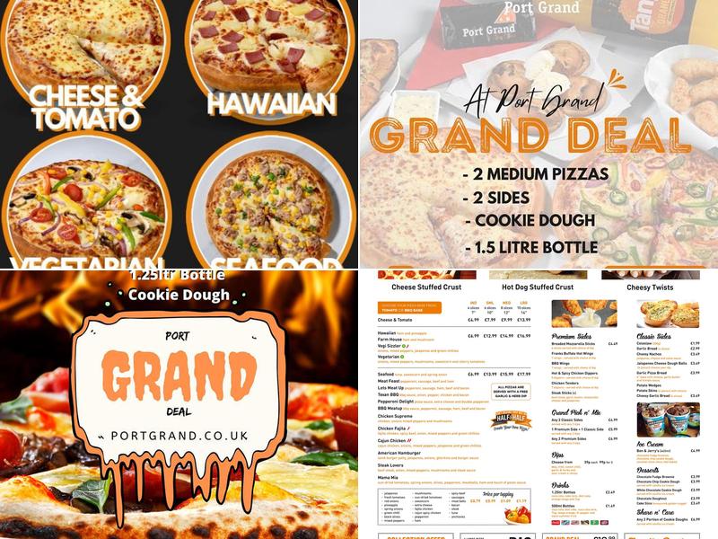 Port Grand Pizza Menu