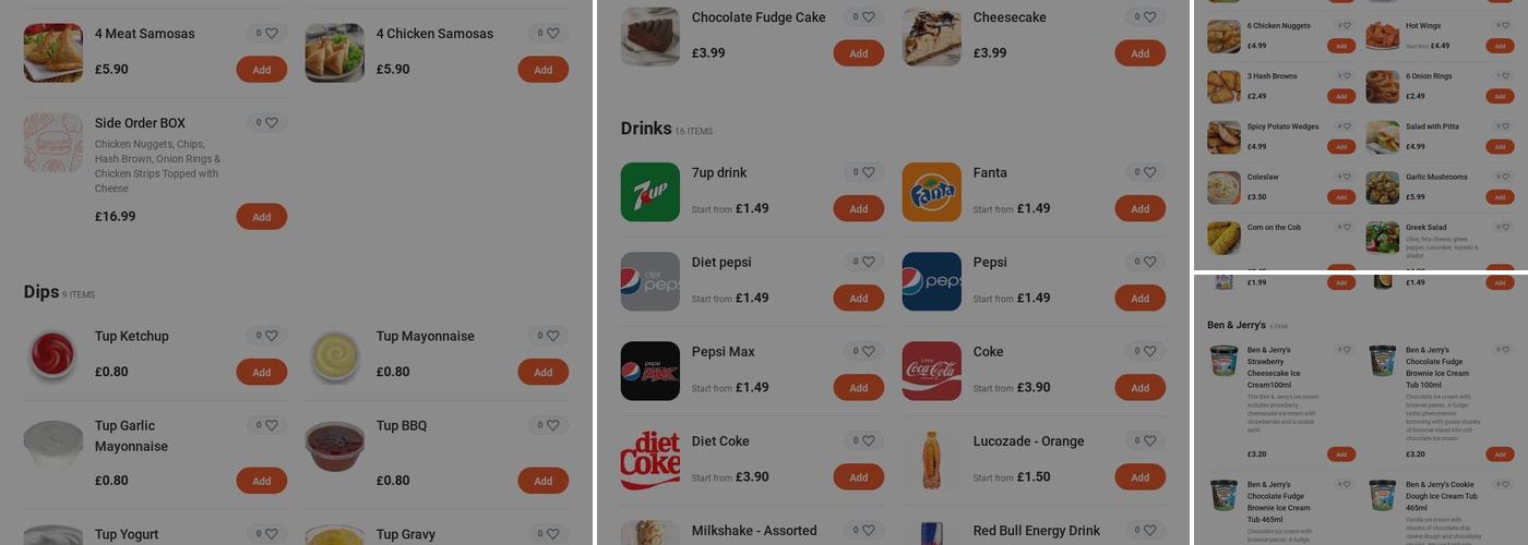 The Pepper Mill Menu