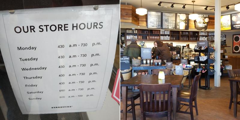 Starbucks Coffee Company Menu
