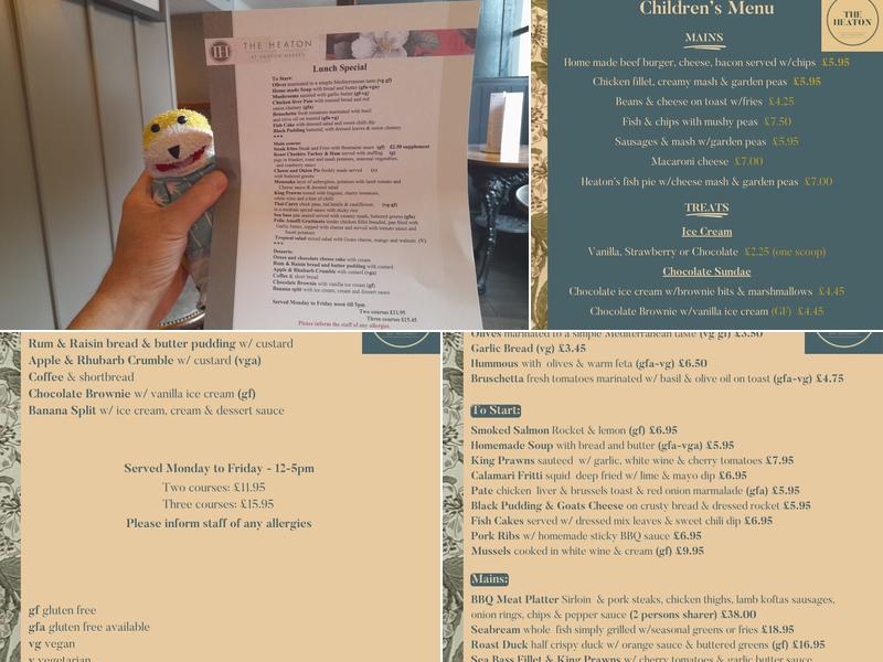 THE HEATON Menu