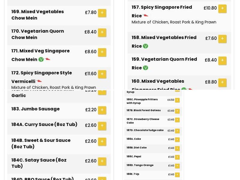 Bento King -M3 Store Menu