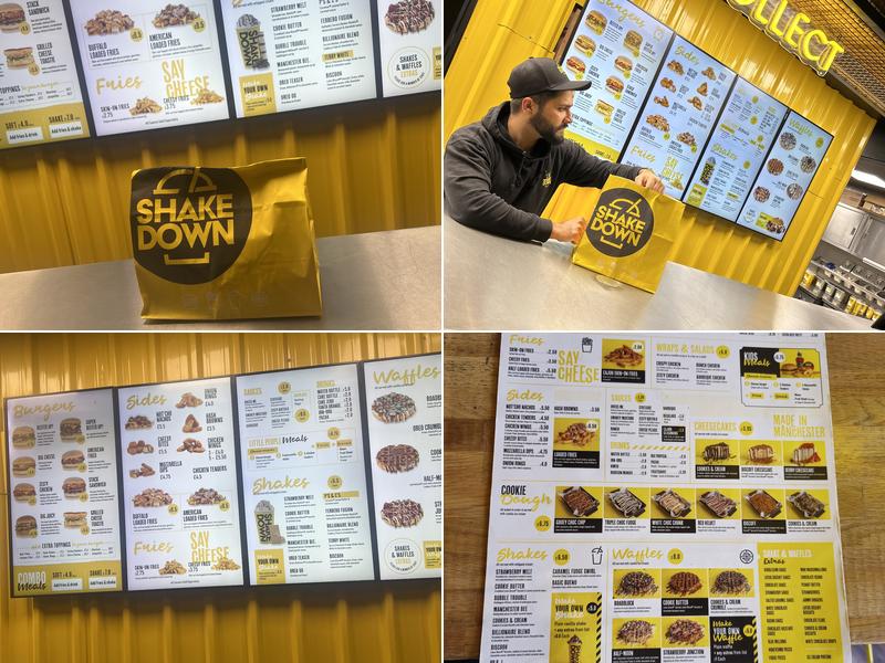 SHAKEDOWN Menu