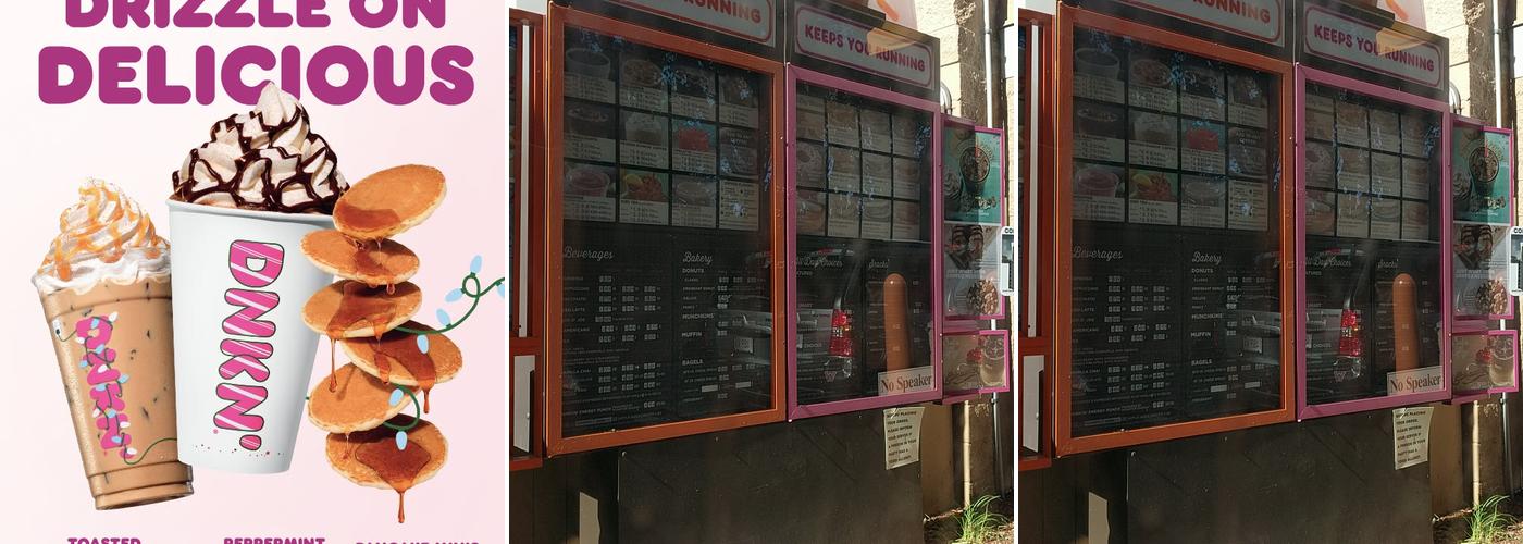 Dunkin' Menu