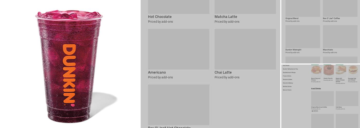Dunkin' Menu