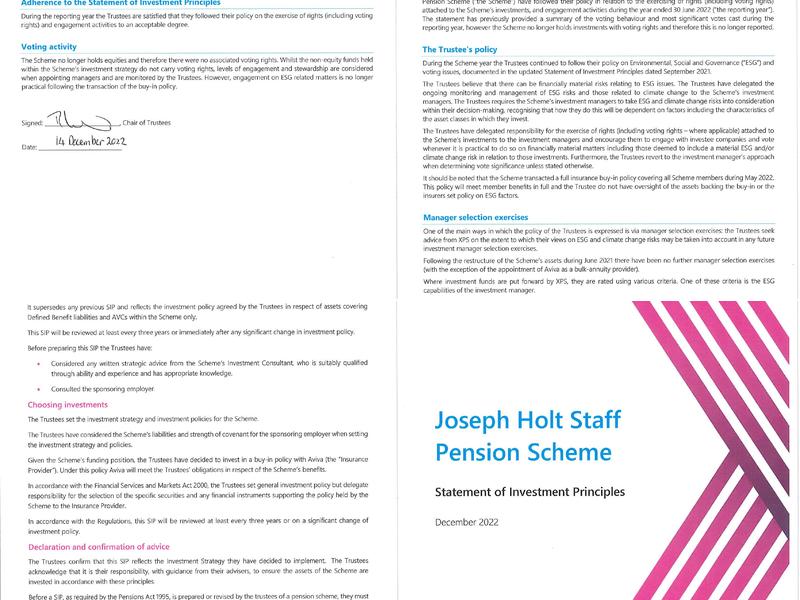 Derby Brewery Arms Menu