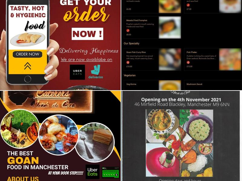 Liv's Takeaway and Caterers Menu