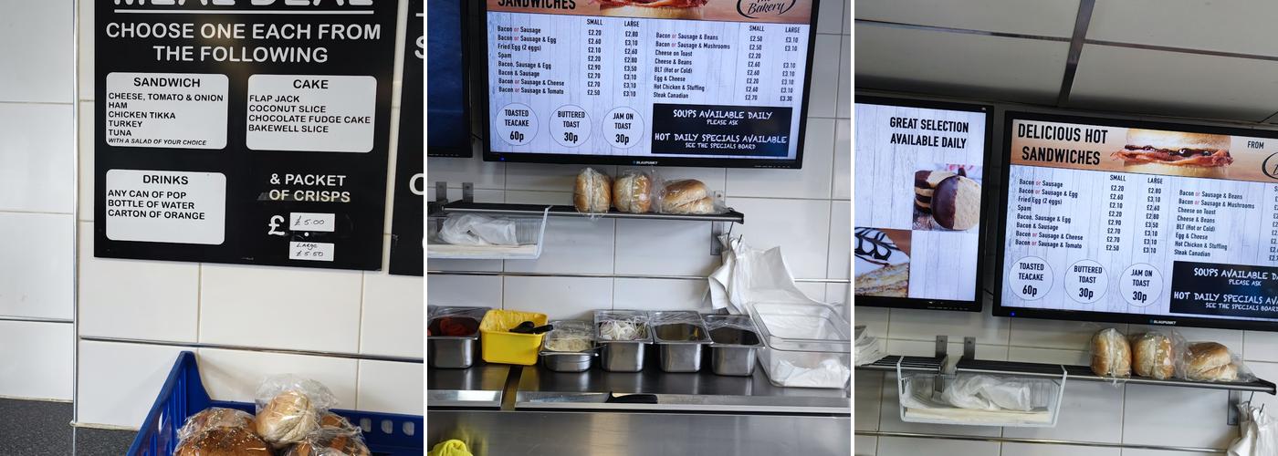 Briscoe Lane Bakery Menu